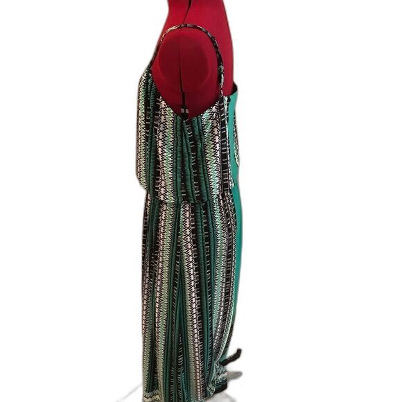 Style & Co Dress Women's Size Medium Multi-Colored Print Keyhole Cutout - Picture 5 of 8